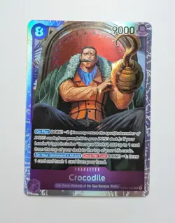 Crocodile OP04-060 SR Holo Foil Super Rare One Piece Game Card TCG NM - Image 1
