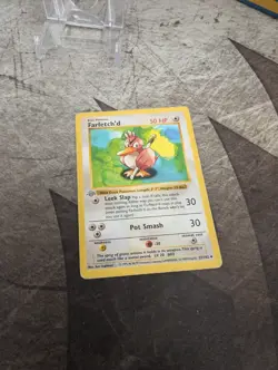 Pokemon Card - Farfetch'd Base Set Shadowless 27/102 1st Edition Uncommon - Image 3
