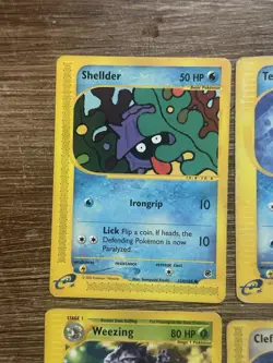Pokemon TCG E-reader lot (Aquapolis, Expedition) Damaged Lot x9 Cards - Image 3