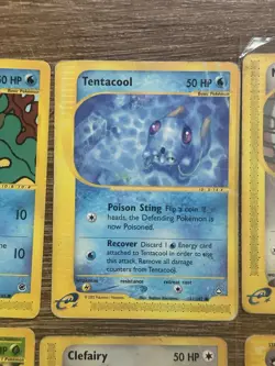 Pokemon TCG E-reader lot (Aquapolis, Expedition) Damaged Lot x9 Cards - Image 4