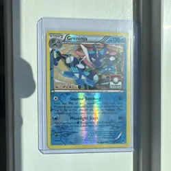Greninja 40/122 Breakpoint Reverse Holo Rare Stage 2 130 - 4th Place Trophy Card - Image 1