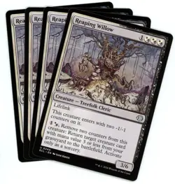 x4 Reaping Willow - 0240 - Lorwyn Eclipsed ECL - MTG - NM/M - Image 1