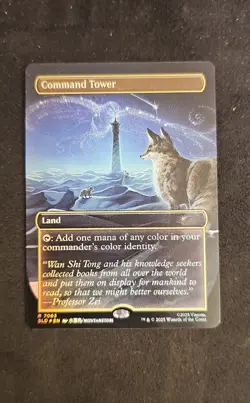 Command Tower (7063) (Rainbow Foil) Secret Lair Drop Foil - Image 1