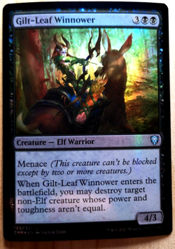 Gilt-Leaf Winnower - Foil - Commander Legends - NM - EN - 130 - Image 1