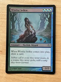 MTG NM Wistful Selkie Foil [Eventide] - Image 1