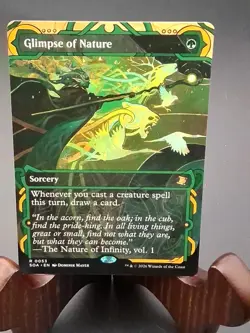 Glimpse of Nature Secrets of Strixhaven: Mystical Archive MTG Regular Near Mint - Image 1