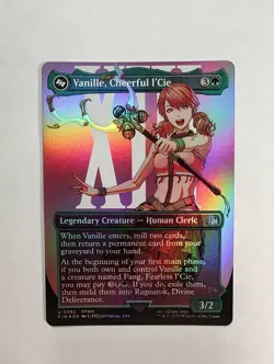 Fang, Fearless & Vanille, l'Cie Set - (Borderless) (Foil) Final Fantasy MTG Meld - Image 4