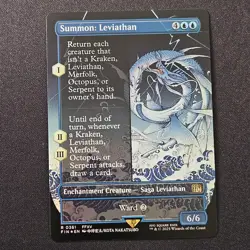 Summon: Leviathan (Borderless) - R - FINAL FANTASY #361 - NM - Foil - Image 1
