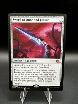 Sword of Once and Future 265 MTG March of the Machine Mythic Rare NM MOM - Image 1