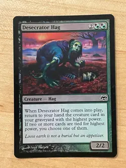 MTG NM Desecrator Hag Foil [Eventide] - Image 1