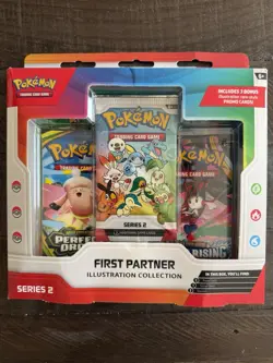 Pokemon First Partner Illustration Collection Series 2 Sealed (box wear/dings) - Image 1