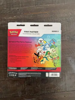 Pokemon First Partner Illustration Collection Series 2 Sealed (box wear/dings) - Image 2