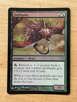 MTG NM Quillspike Foil [Eventide] - Image 1