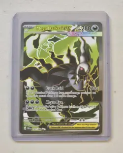 Pokemon Mega Darkrai EX 101/084 Pitch Black Full Art Holo Ultra Rare NM - Image 1