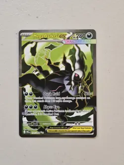 Pokemon Mega Darkrai EX 101/084 Pitch Black Full Art Holo Ultra Rare NM - Image 2