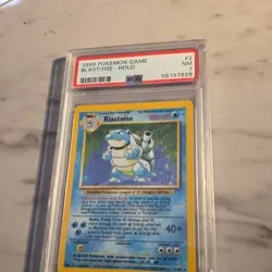 Wizards of the Coast Blastoise Base Set Holo 1999 English PSA 7 2/102 - Image 1
