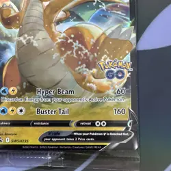 Pokemon TCG Dragonite V SWSH 235 + SWSH 236 Black Star Promo Pokemon Go SEALED 2 - Image 4