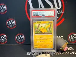 2023 POKEMON MEW EN-151 POKEMON TOGETHER #025 PIKACHU PSA 8 - Image 1