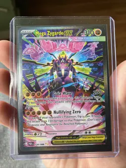 Pokemon Perfect Order Mega Zygarde Ex 120/088 SIR Special Illustration Rare MINT - Image 1
