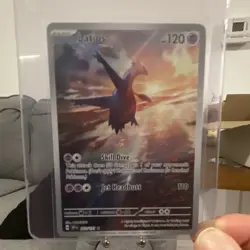 Latios 203/191 Holo Illustration Rare Sv08 Surging Sparks 120 HP English - Image 1