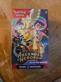 Pokemon TCG Mega Evolution Ascended Heroes Booster Bundle Sealed - Image 1