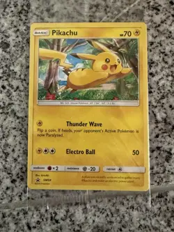 2016 Pokemon Sun & Moon Pikachu Black Star Promo #SM04 New Sealed - Image 2