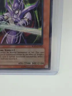 Yugioh Dark Magician Knight ROD-EN001 Prismatic Secret LP - Image 5