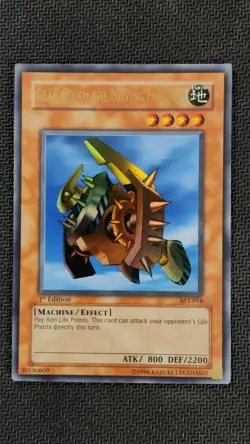 Gear Golem the Moving Fortress AST-018 1st Ed Ancient Sanctuary Yu-Gi-Oh DMG - Image 1