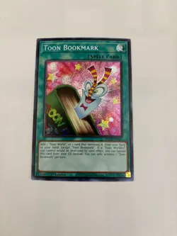 Toon Bookmark Secret Rare BLCR-EN067 NM 1st Ed Yu-Gi-Oh! FREE SHIPPING! - Image 1