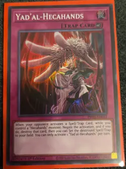 Yad'al-Hecahands | Super Rare (NM) 1st Edition - PHRE-EN011 Yugioh - Image 1