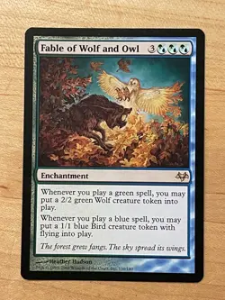 MTG NM Fable of Wolf and Owl Eventide] - Image 1