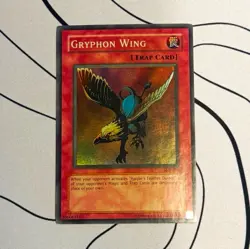 Faded Konami Yu-Gi-Oh! Gryphon Wing SDY-017 Starter Deck Yugi Trap - Image 1