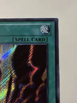 YuGiOh Raigeki Secret Rare 1st Edition LCYW-EN054 - Image 3