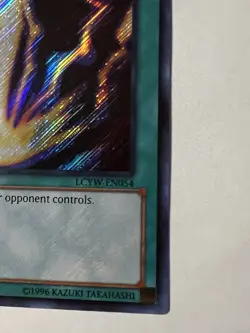 YuGiOh Raigeki Secret Rare 1st Edition LCYW-EN054 - Image 4