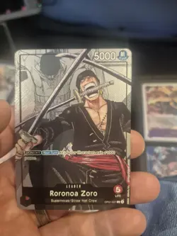 Roronoa Zoro - (Alternate Art) Foil PR One Piece 25th Anniversary OP01-001 - Image 1