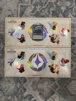 Disney Lorcana Curator's Collection Heroines Princess Edition + Promo (2 Boxes) - Image 1
