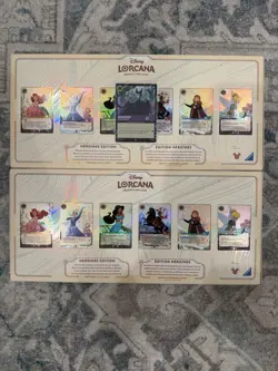 Disney Lorcana Curator's Collection Heroines Princess Edition + Promo (2 Boxes) - Image 2