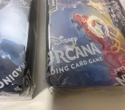 Disney Lorcana TCG Whispers in the Well Booster Box 4 Booster Boxes SEALED Dents - Image 2