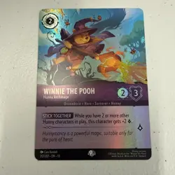 Disney Lorcana Winnie the Pooh Hunny Archmage EPIC attack of the vine! 212/207 - Image 1