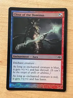 MTG NM Clout of the Dominus Foil [Eventide] - Image 1