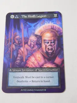 The Ninth Legion Non-Foil Unique Sorcery Arthurian Legends AL TCG Trading Card - Image 1