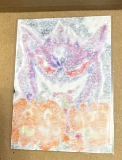 Pokemon Gengar Sketch Card Regular Card Pokemon TCG Standard Ghost Type - Image 2