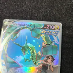 Pokemon TCG Rayquaza v Alternate Art Evolving Skies Card 194/203 Mint Condition - Image 4