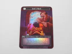 Just a Rock Foil Ordinary Sorcery Arthurian Legends AL TCG Trading Card - Image 2