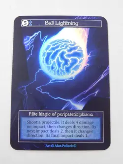 Ball Lightning Foil Elite Sorcery Arthurian Legends AL TCG Trading Card - Image 1