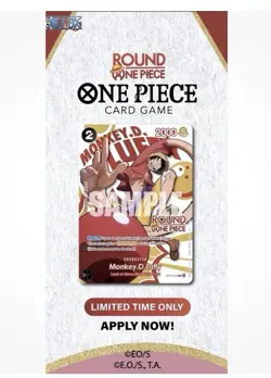 Round 1 One Piece Card Game Promotional Pack - English ALL 10 packs IN HAND ✅ - Image 4