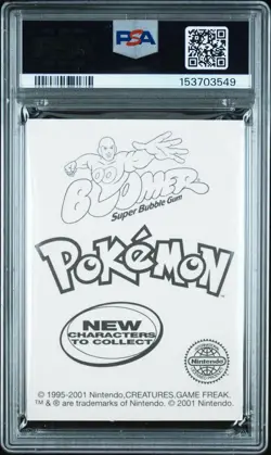 Slowking Pokemon Card Sticker Holo Dunkin Boomer Bubble Gum Nintendo PSA 9 POP 2 - Image 2