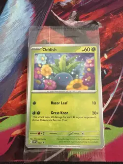 Oddish SVP 102 (Sealed) Promo Path To The Peak Pokemon Card NM/MINT - Image 1