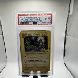 Pokemon TCG Light Toxtricity Holo PSA 6 SWSH Promo Cards SWSH137 ENG - Image 1