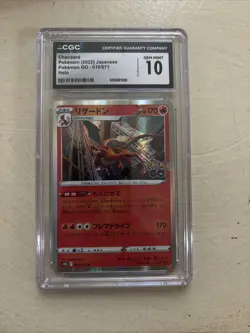🔥🔥🔥 CGC 10 Charizard Holo 010/071 Pokemon GO s10b Pokemon Card - Image 1